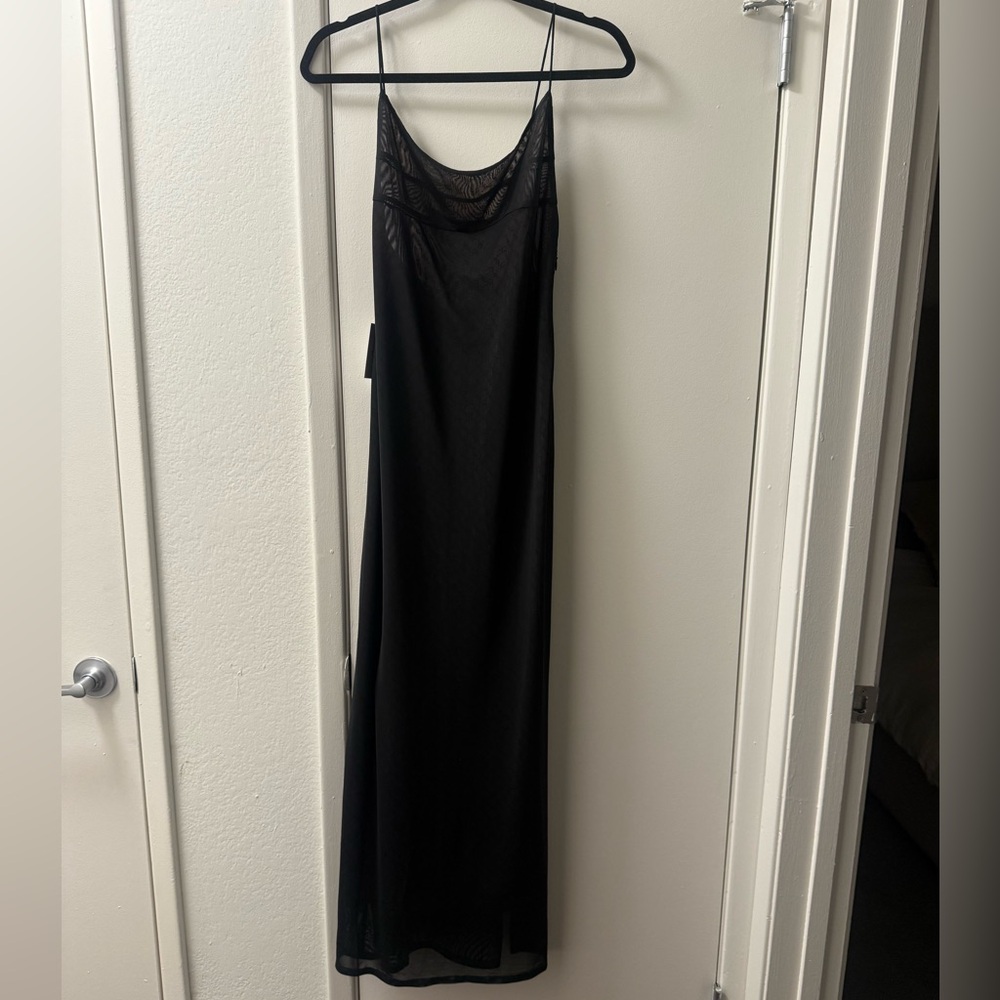 Miaou Thais Black slip dress - Picture 4 of 9
